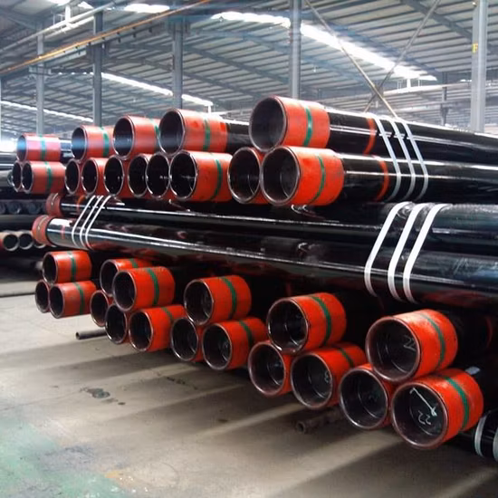 Tubería o tubería de perforación con carcasa de acero sin costura API para perforación de pozos petroleros