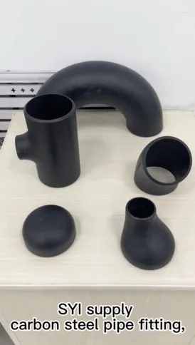 Syi Galvanización Negra Pintura A Tope Sin Costuras